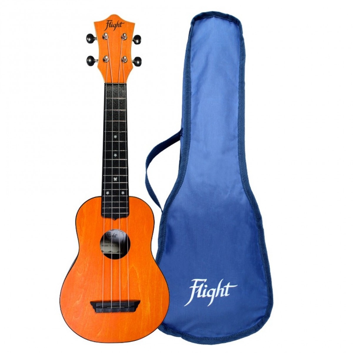 Flight TUS-35 Travel Soprano Ukulele Orange - Image 5