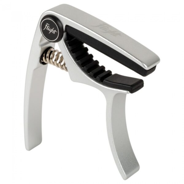 Flight Aluminium Ukulele Capo Silver