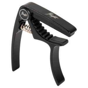 Flight Aluminium Ukulele Capo Black