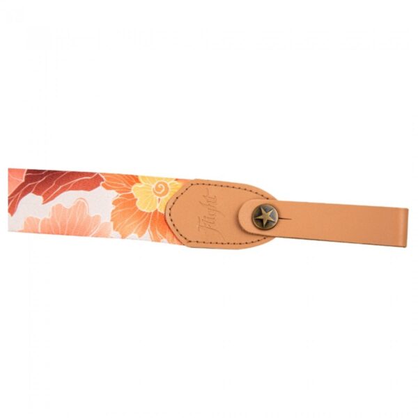 Flight Polyester Ukulele Strap Flower