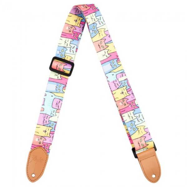 Flight Polyester Ukulele Strap Kitty