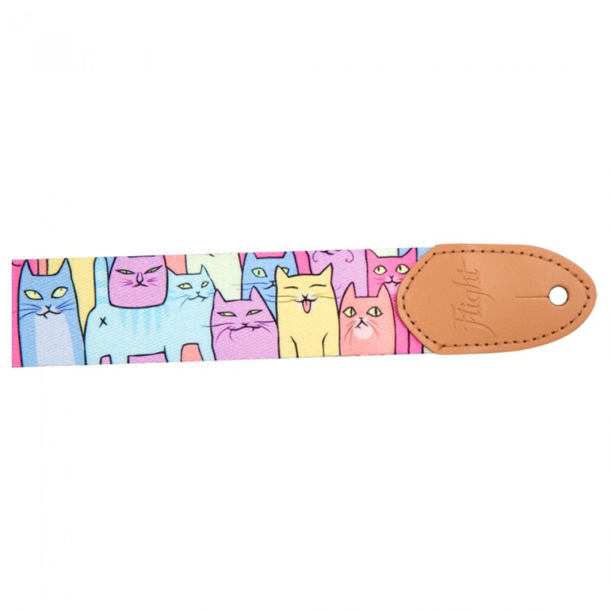 Flight Polyester Ukulele Strap Kitty - Image 4