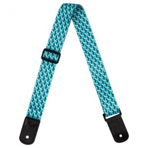 Flight Polyester Ukulele Strap Trail Blue