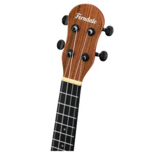 Ferndale UC-E-W Ukulele Concert Electro Walnut - Image 5