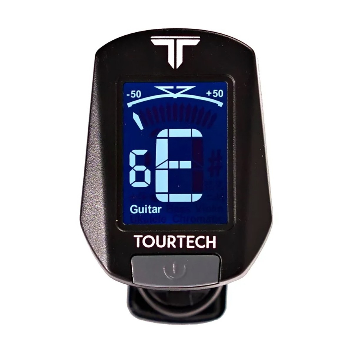 Tourtech Tta-t02 Clip Tuner For Chromatic/Guitar/Bass/Violin/Ukulele - Image 1
