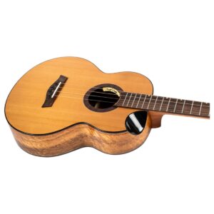 Flight Lily All Solid Baritone Ukulele Cedar - Image 5