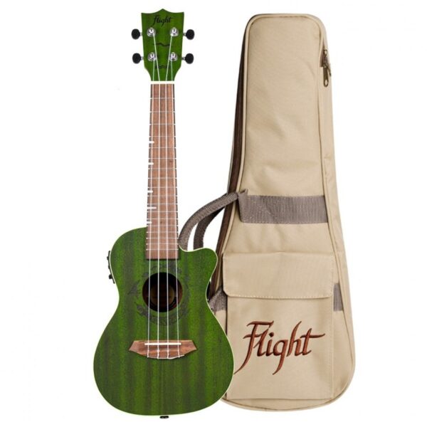 Flight DUC380 Electro Concert Ukulele Jade