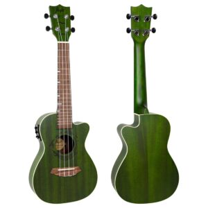Flight DUC380 Electro Concert Ukulele Jade - Image 5