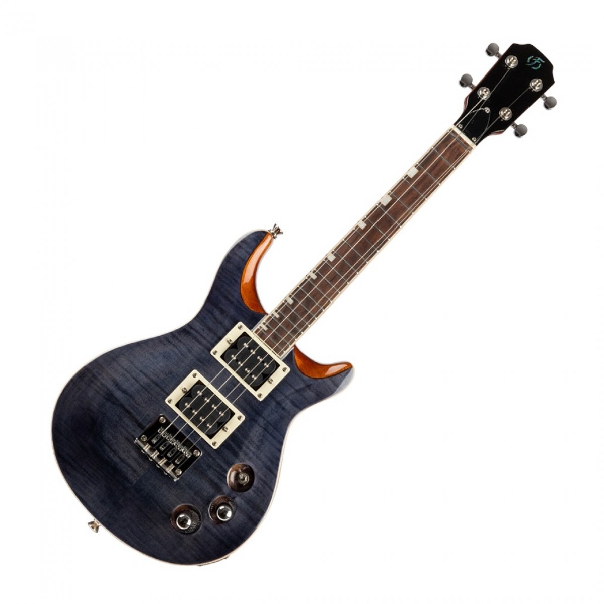 Flight Vanguard Tenor Electric Ukulele Trans Black - Image 1