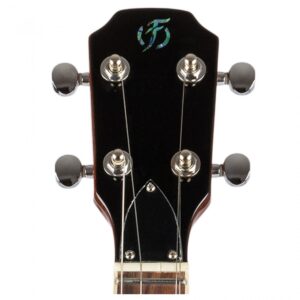 Flight Vanguard Tenor Electric Ukulele Trans Black - Image 4