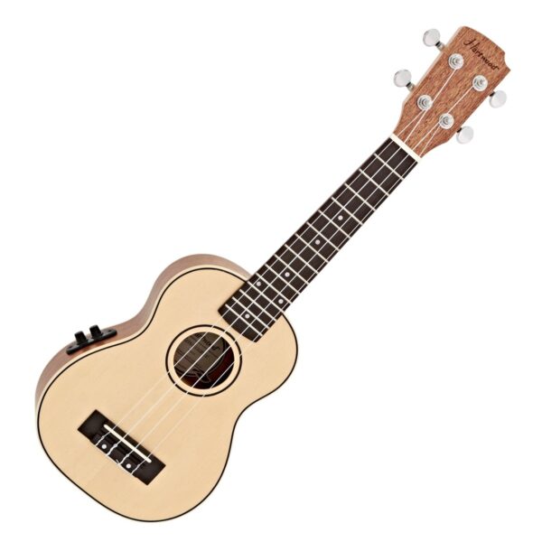 Hartwood Renaissance Electro Acoustic Soprano Ukulele Natural