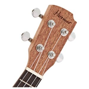 Hartwood Renaissance Electro Acoustic Soprano Ukulele Natural - Image 6