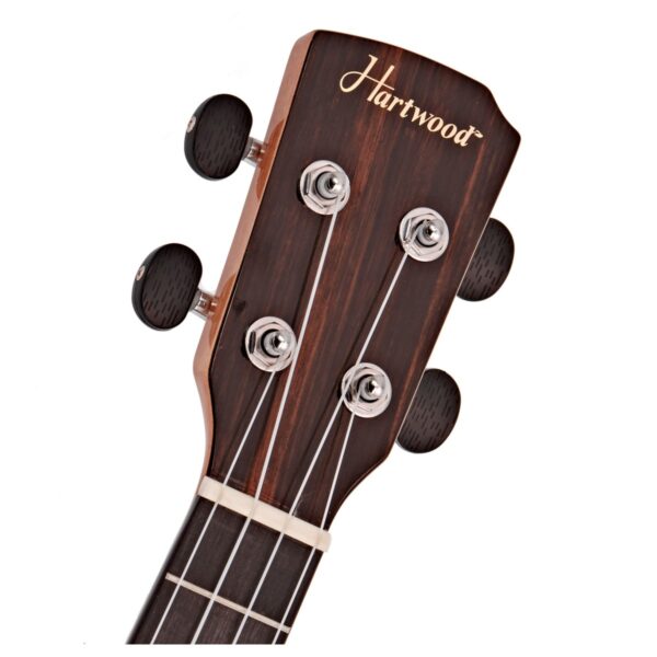 Hartwood Sonata Armrest Concert Ukulele AA Solid Ebony