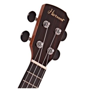 Hartwood Sonata Soprano Ukulele Ebony - Image 6