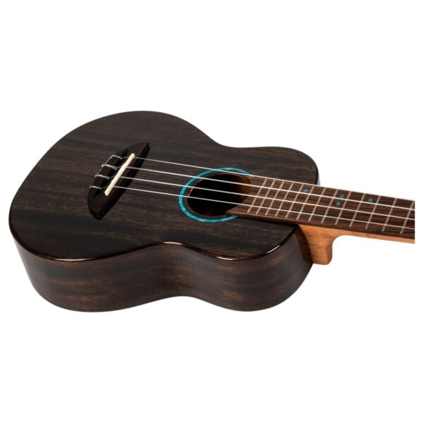 Flight Iris Concert Tinta Ukulele Trans Black