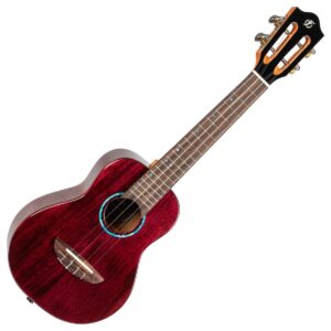 Flight Iris Concert Tinta Ukulele Trans Purple