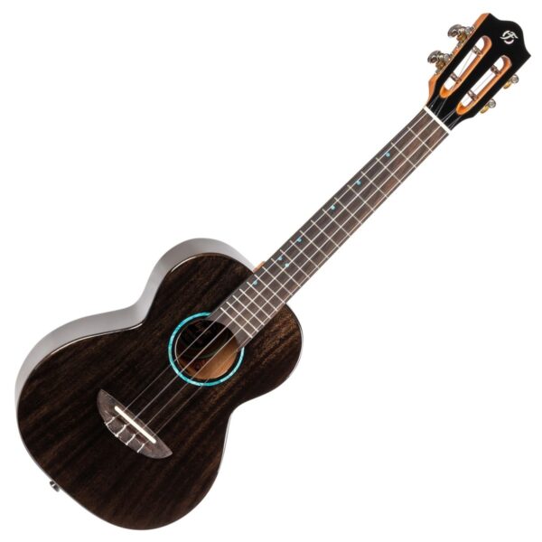 Flight Iris Tenor Tinta Ukulele Trans Black