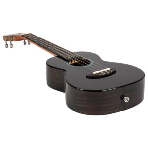 Flight Iris Tenor Tinta Ukulele Trans Black - Image 4