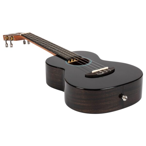 Flight Iris Tenor Tinta Ukulele Trans Black