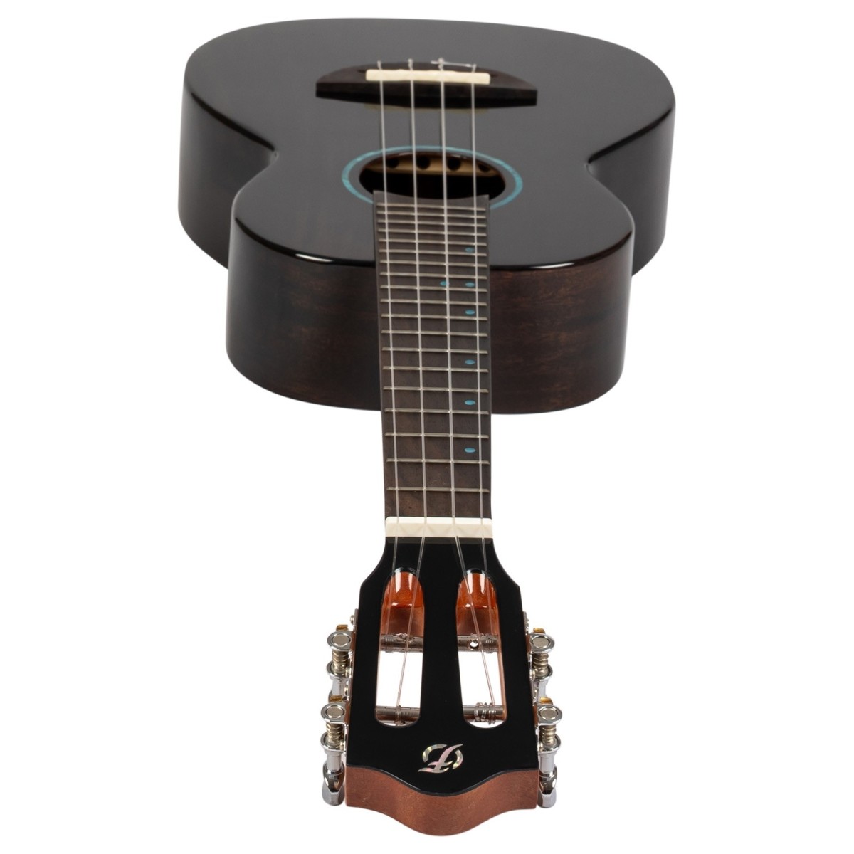 Flight Iris Tenor Tinta Ukulele Trans Black - Image 6