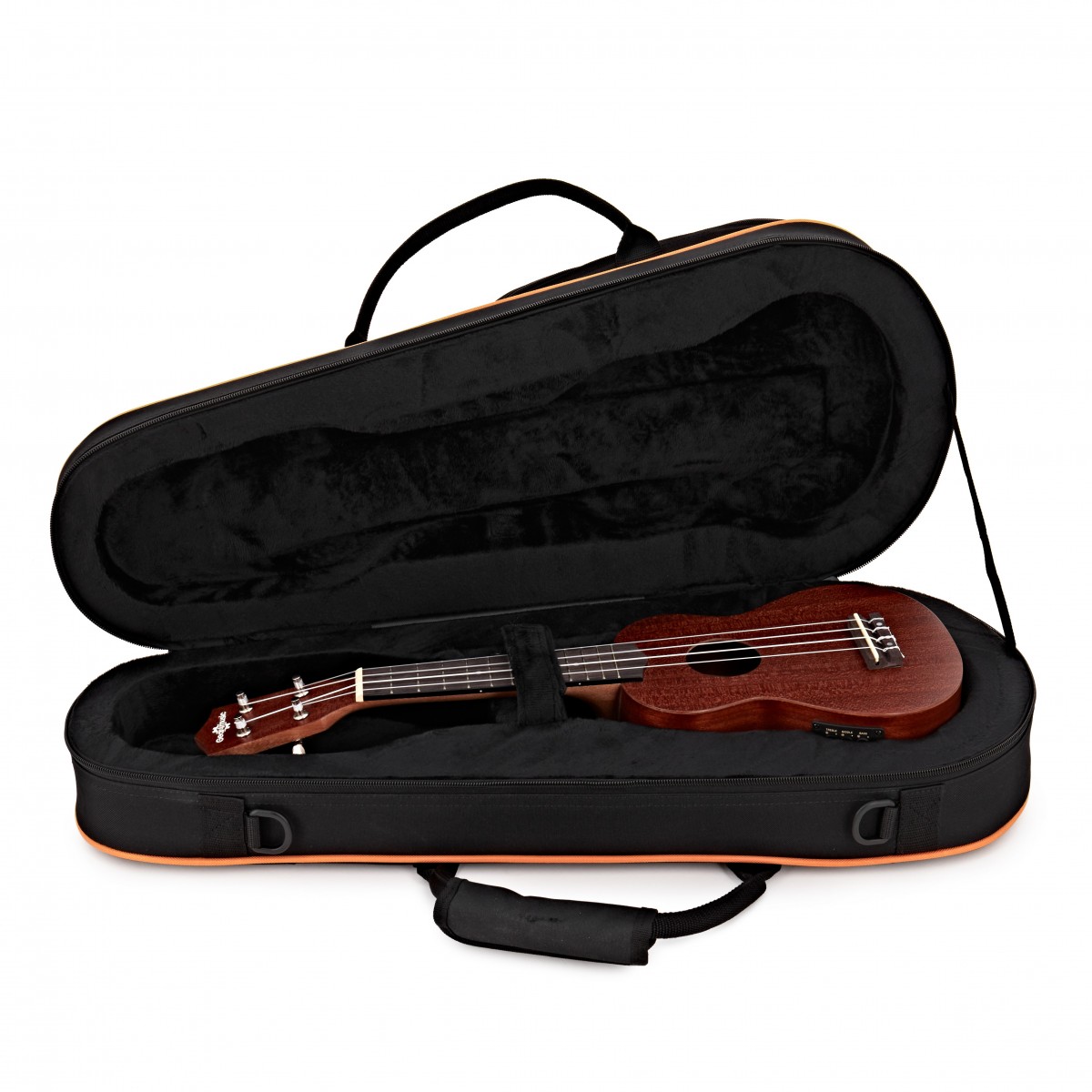 Soprano Ukulele Hard Foam Case by Gear4music - Image 6