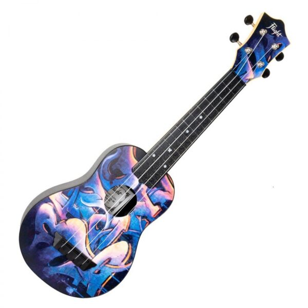 Flight TUS-40 Travel Soprano Ukulele Graffiti