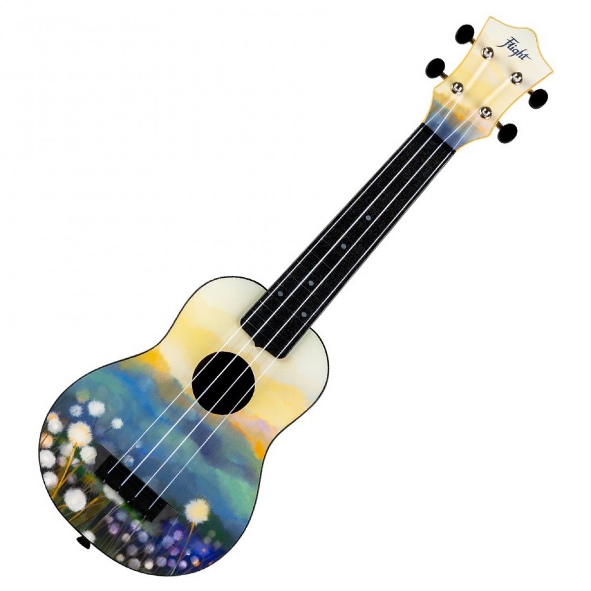 Flight TUS-40 Travel Soprano Ukulele Dandelion - Image 1
