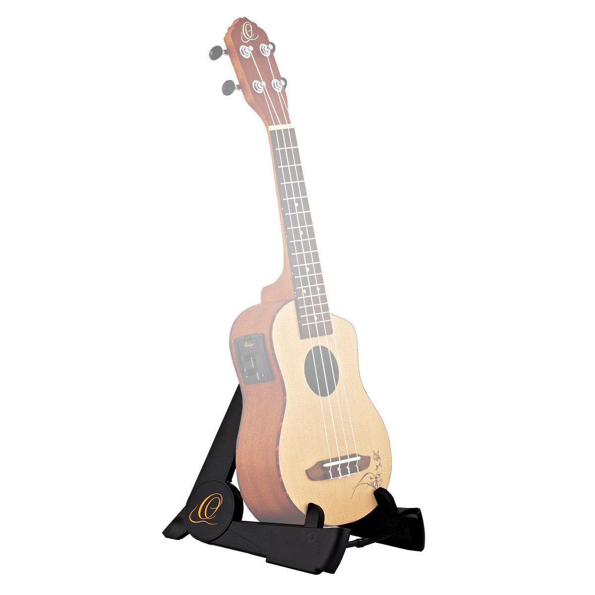 Ortega OPUS-1BK Portable Ukulele Stand Black - Image 5