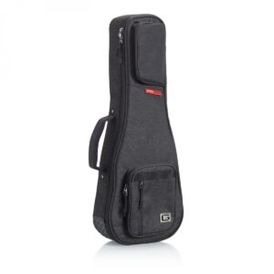 Gator GT-UKE-CON-BLK Black Transit Bag for Concert Ukuleles - Image 4