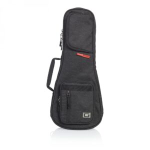 Gator GT-UKE-SOP-BLK Black Transit Bag for Soprano Ukuleles