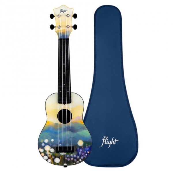 Flight TUS-40 Travel Soprano Ukulele Dandelion