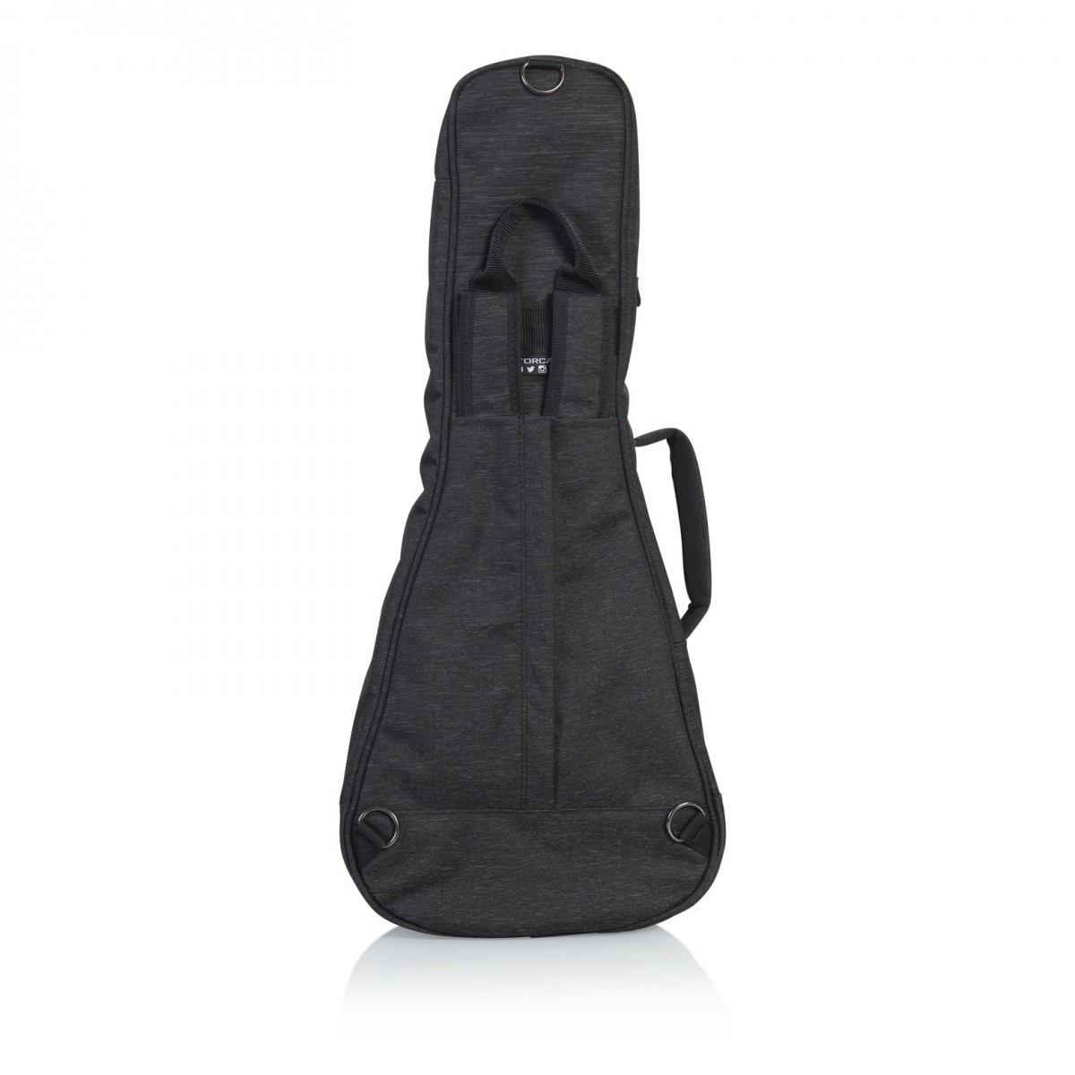 Gator GT-UKE-TEN-BLK Black Transit Bag for Tenor Ukuleles - Image 5