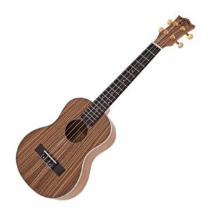 Snail UKT-528E Zebrawood Series Tenor Ukulele