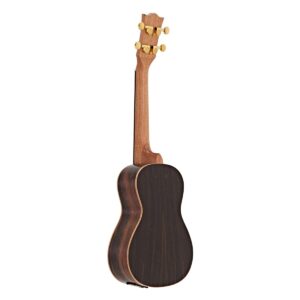 Snail UKC-E483EQ Concert Ebony Electro Acoustic Ukulele - Image 5