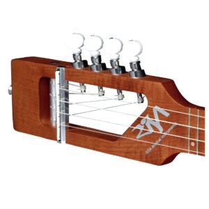 Risa Uke-Solid Concert Electric Ukulele Natural - Image 5