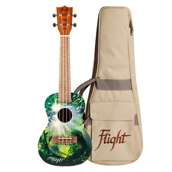 Flight AUC33 Concert Ukulele Jungle