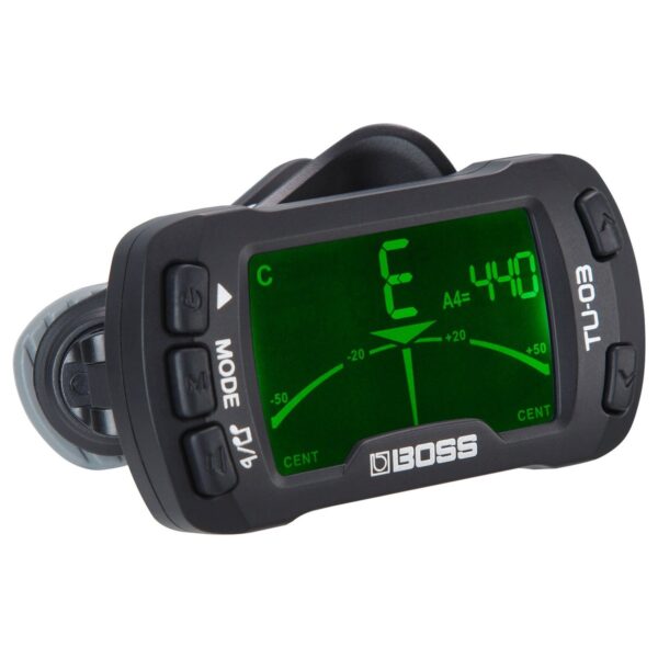Boss TU-03 Clip-On Tuner and Metronome