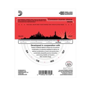 DAddario EJ88UB Nyltech Ukulele Bass Strings 94-197 - Image 5