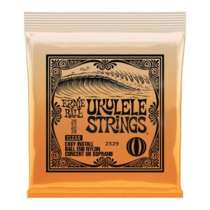 Ernie Ball P02329 Concert/Soprano Ukulele Strings Set Clear