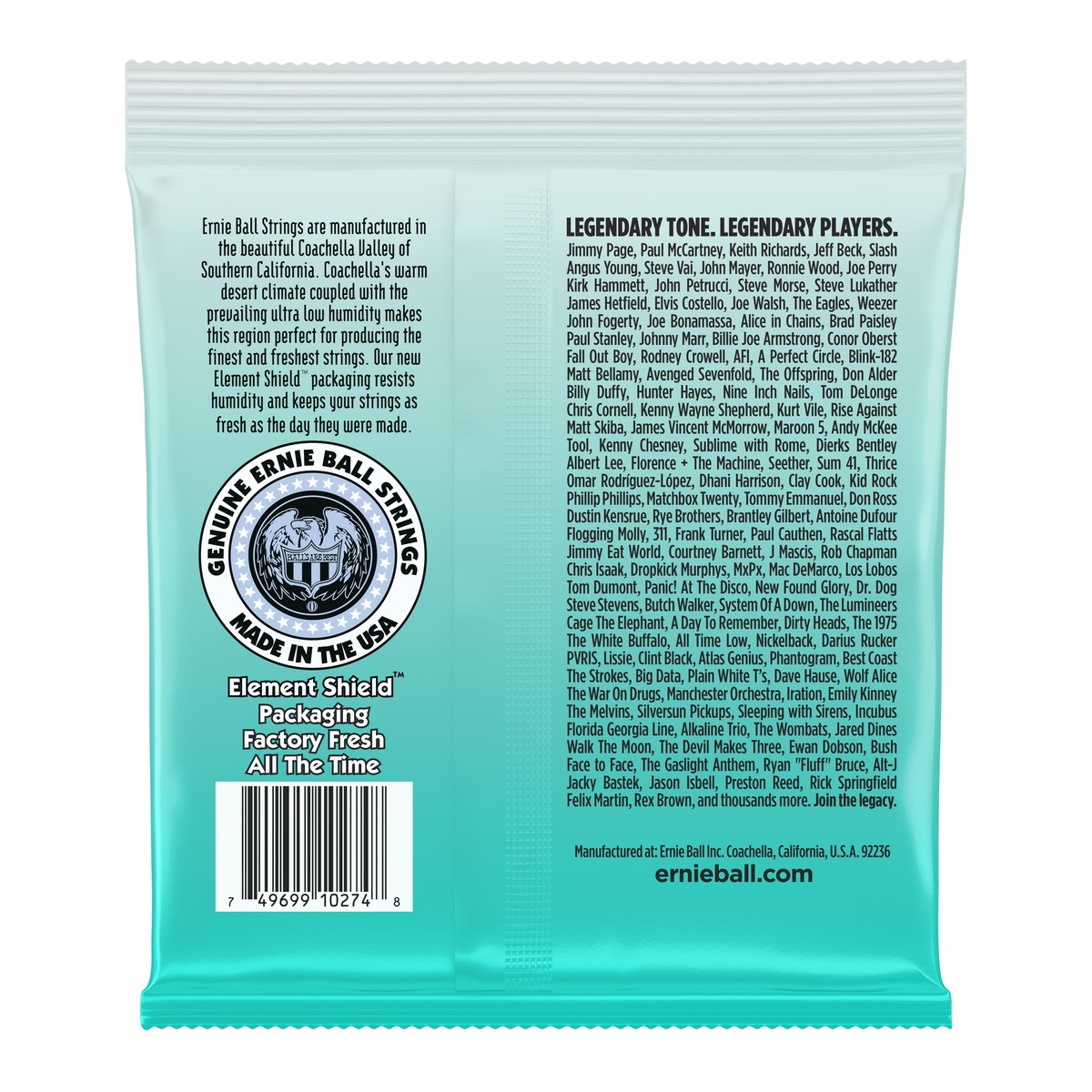 Ernie Ball P02326 Concert/Soprano Ukulele Strings Set Black - Image 4