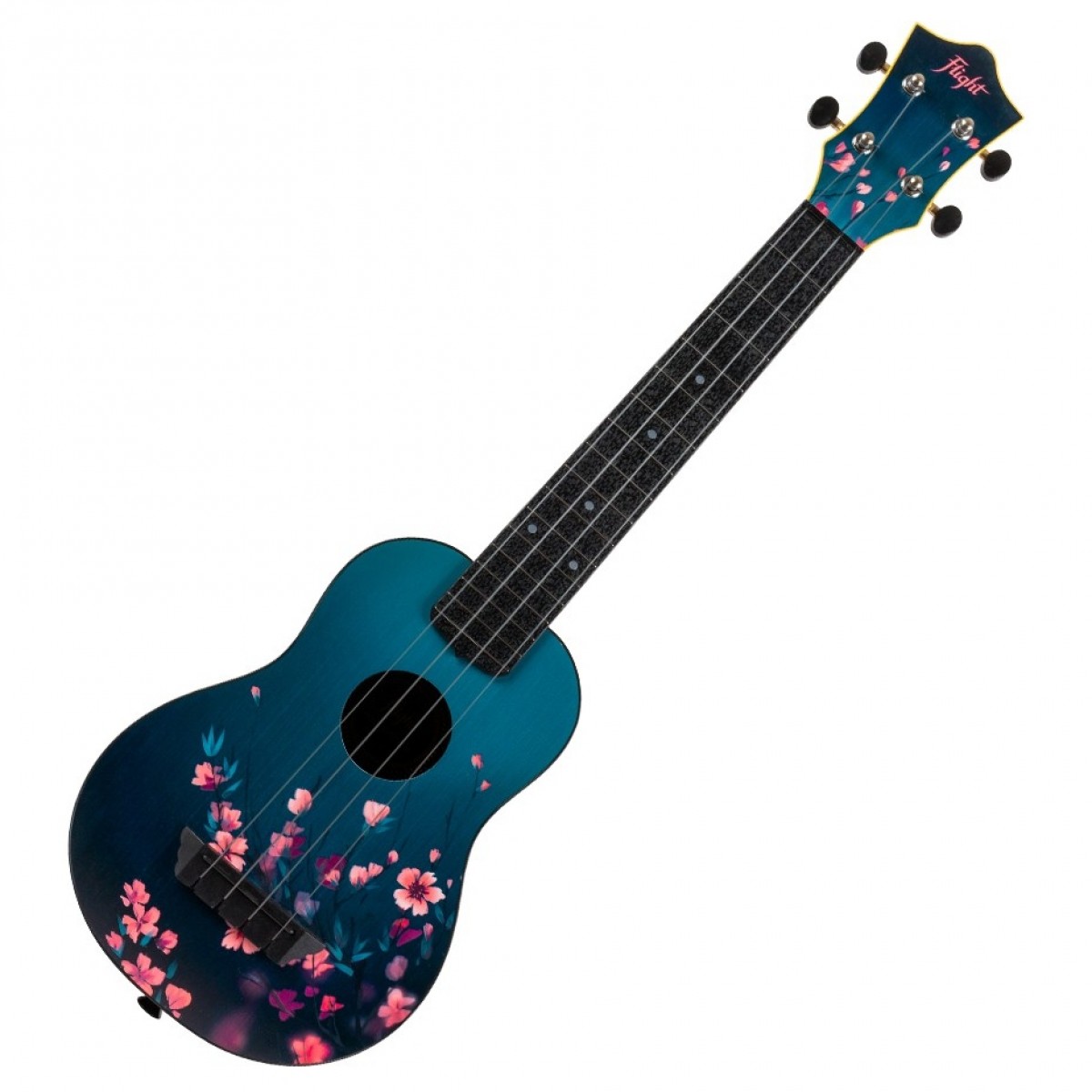 Flight TUSL-32 Travel Long Neck Soprano Ukulele Sakura - Image 1