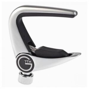 G7th Newport Low Profile Ukulele/Banjo Capo Silver
