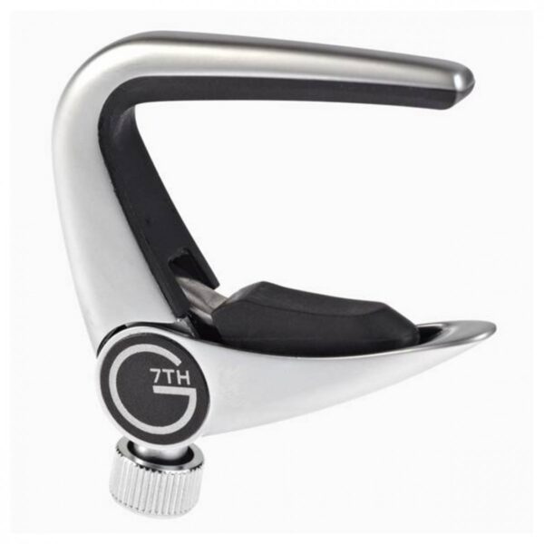 G7th Newport Low Profile Ukulele/Banjo Capo Silver