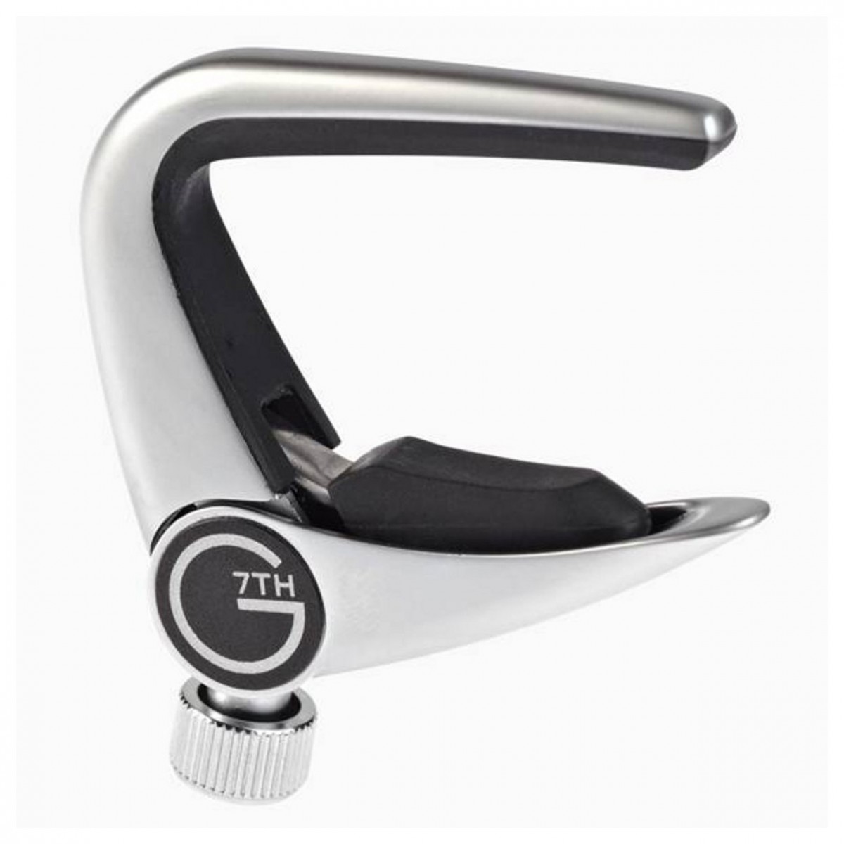 G7th Newport Low Profile Ukulele/Banjo Capo Silver - Image 1