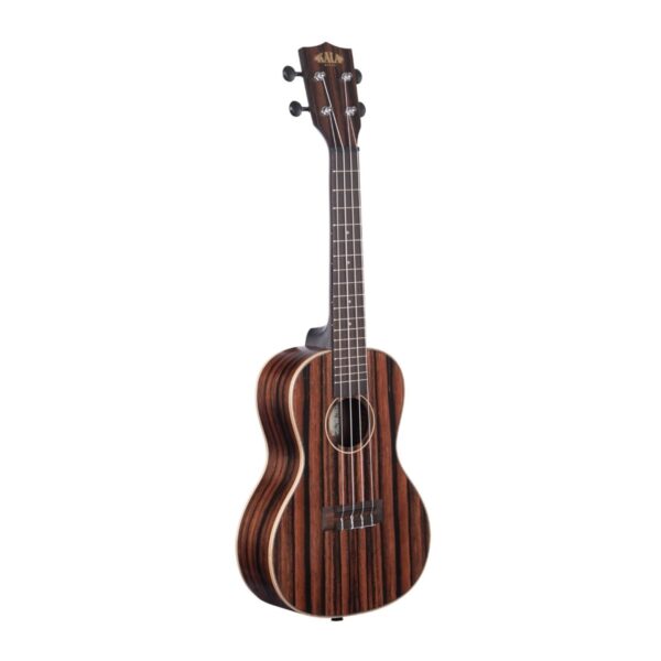 Kala Striped Ebony Acoustic Concert Ukulele Satin