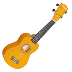 Stagg Soprano Ukulele & Bag Lemon Yellow
