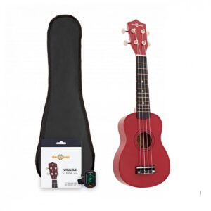 Ukulele Pack by Gear4music Red