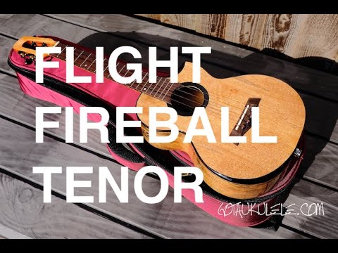UKETV – Got A Ukulele Reviews – Flight Fireball EQ-A Tenor