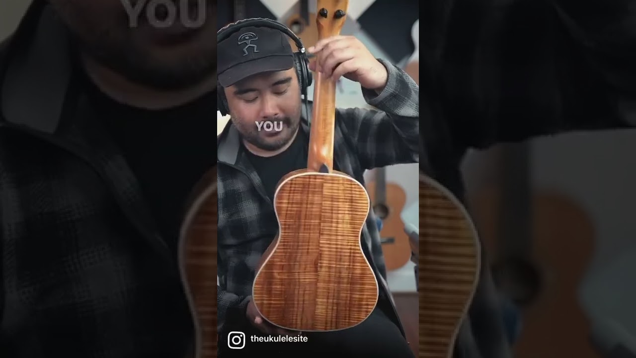 UKETV – The Kala Elite Koa tenor #shorts