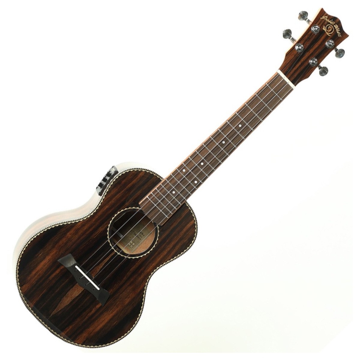 Snail UKT-E598EQ Tenor Ebony Electro Acoustic Ukulele